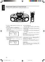 Предварительный просмотр 17 страницы JVC RC-BM5 Instructions Manual