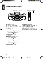 Предварительный просмотр 19 страницы JVC RC-BM5 Instructions Manual