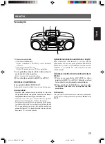 Предварительный просмотр 48 страницы JVC RC-BM5 Instructions Manual