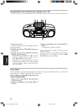 Предварительный просмотр 121 страницы JVC RC-BM5 Instructions Manual