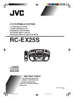 Preview for 1 page of JVC RC-EX25S Instructions Manual