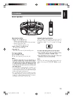 Preview for 22 page of JVC RC-EX25S Instructions Manual