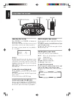 Preview for 12 page of JVC RC-EZ34S Instructions Manual