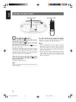 Preview for 10 page of JVC RC-EZ38S Instructions Manual