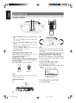 Preview for 20 page of JVC RC-EZ38S Instructions Manual