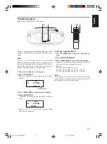 Preview for 21 page of JVC RC-EZ38S Instructions Manual