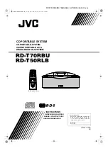 JVC RD-T50RLB Instructions Manual предпросмотр