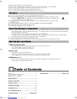 Preview for 4 page of JVC RD-T5RBU Instructions Manual