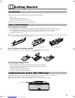 Preview for 5 page of JVC RD-T5RBU Instructions Manual