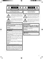 Preview for 3 page of JVC RM-HP250AU Instructions Manual