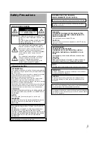 Preview for 3 page of JVC RM-LP25U Instructions Manual