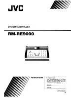 Предварительный просмотр 1 страницы JVC RM-RE9000 Instructions Manual