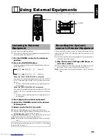 Preview for 27 page of JVC RM-RXUV9RMD Instructions Manual