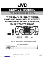 Preview for 1 page of JVC RV-NB10BB Service Manual