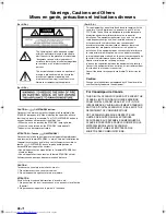 Предварительный просмотр 2 страницы JVC RV-NB20B Instructions Manual