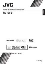 Preview for 1 page of JVC RV-S5B Instructions Manual