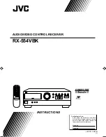 Preview for 1 page of JVC RX-554VBK Instructions Manual