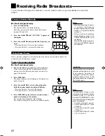 Preview for 20 page of JVC RX-554VBK Instructions Manual