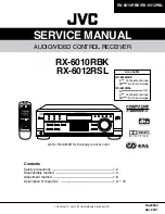 JVC RX-6010RBK Service Manual предпросмотр