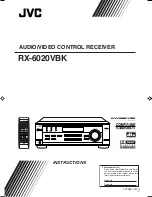 Preview for 1 page of JVC RX-6020VBK Instructions Manual