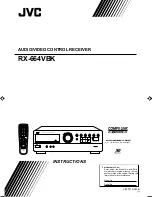 Preview for 1 page of JVC RX-664VBK Instructions Manual