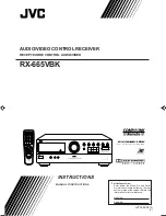 JVC RX-665VBK Instructions Manual preview