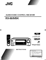 Preview for 1 page of JVC RX-668VBK Instructions Manual