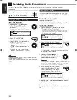 Preview for 22 page of JVC RX-7000RBK Instructions Manual