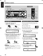 Предварительный просмотр 22 страницы JVC RX-7022RSL (Czech) Přiručka K Obsluze