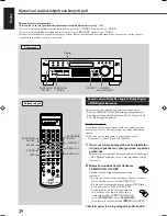 Предварительный просмотр 30 страницы JVC RX-7022RSL (Czech) Přiručka K Obsluze