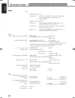 Предварительный просмотр 42 страницы JVC RX-7022RSL (Czech) Přiručka K Obsluze