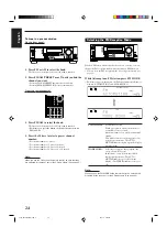 Предварительный просмотр 28 страницы JVC RX-7030VBK Instructions For Use Manual