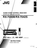 Preview for 52 page of JVC RX-7042S Instructions Manual