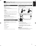 Preview for 5 page of JVC RX-778VBK - Audio/Video Receiver Instruction Manual