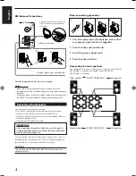 Preview for 6 page of JVC RX-778VBK - Audio/Video Receiver Instruction Manual