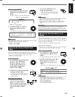 Preview for 15 page of JVC RX-778VBK - Audio/Video Receiver Instruction Manual