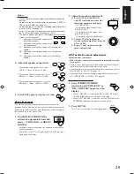 Preview for 27 page of JVC RX-778VBK - Audio/Video Receiver Instruction Manual