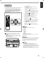 Preview for 37 page of JVC RX-778VBK - Audio/Video Receiver Instruction Manual