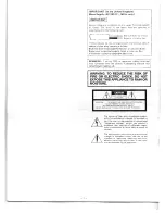 Preview for 2 page of JVC RX-7VBK Instruction Book