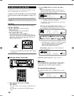 Preview for 46 page of JVC RX-8040B Instructions Manual