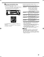 Preview for 47 page of JVC RX-8040B Instructions Manual