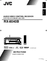 Preview for 71 page of JVC RX-8040B Instructions Manual