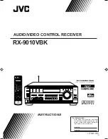 JVC RX-9010VBK Instructions Manual предпросмотр