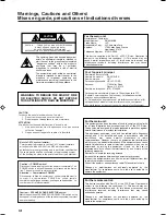 Предварительный просмотр 2 страницы JVC RX-9010VBK Instructions Manual