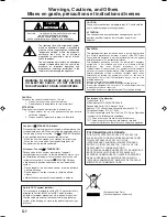 Предварительный просмотр 2 страницы JVC RX-D205S - Home Theater Receiver Instructions Manual