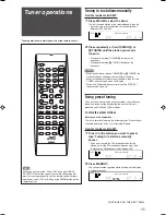 Предварительный просмотр 27 страницы JVC RX-D205S - Home Theater Receiver Instructions Manual