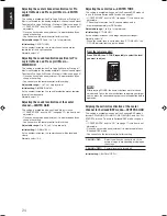 Предварительный просмотр 71 страницы JVC RX-D205S - Home Theater Receiver Instructions Manual