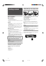 Предварительный просмотр 6 страницы JVC RX-D211SJ Instructions Manual