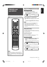 Предварительный просмотр 17 страницы JVC RX-D212B - AV Receiver Instructions Manual