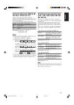 Предварительный просмотр 27 страницы JVC RX-D212B - AV Receiver Instructions Manual